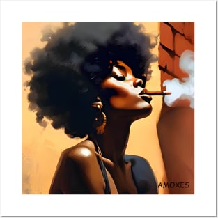 Cigar Lady 23 Posters and Art